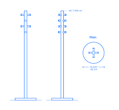 Maybe you would like to learn more about one of these? Pillar Coat Rack Dimensions Drawings Dimensions Com