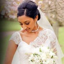 christian wedding bridal makeup and