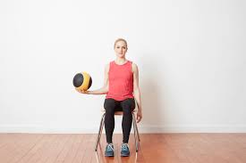 seated upper body workout from your chair