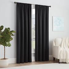 pocket room darkening curtain panel