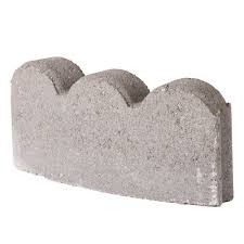 pavestone 12 curved scallop pewter