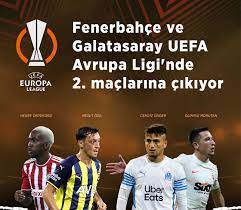 Fenerbahçe ve Galatasaray UEFA Avrupa Ligi'nde 2. maçlarına çıkıyor –  Dogus.nl