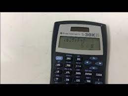 fractions on ti 30xiis calculator you