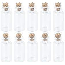 Mini Glass Jars With Cork Stoppers