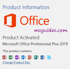 install and activate office 2019 for
