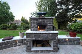 Landscaping Diy Outdoor Fireplace