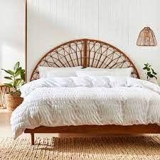 King Bed Woven Arch Bedhead Kmart