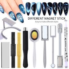 double headed magnetic nail art stick