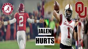 Former alabama quarterback jalen hurts is now oklahoma quarterback jalen hurts. Every Touchdown Of Jalen Hurts College Career 2016 2019 á´´á´° Youtube