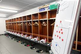 football locker room design solutions