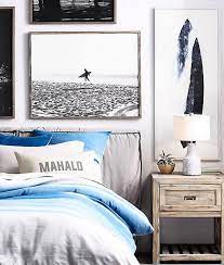 beach coastal style bedroom decor ideas
