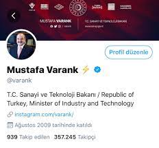 Mustafa Varank on Twitter: "Benim de profilime #YıldırımGeldi ⚡… "