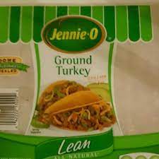 calories in jennie o ground turkey 93 7