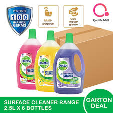 6 x dettol floor cleaner range lavender