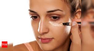 learn how to conceal dark circles with