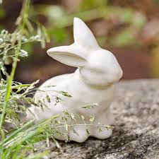 Cute Rabbit Decoration Ceramic