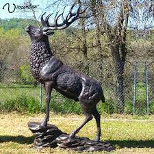 Outdoor Bronze Deer Sculpture Vincentaa