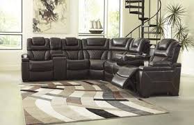 Warnerton Faux Leather Sectional Sofa