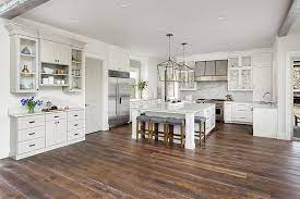 Here are few examples of beautiful kitchen farmhouse floor tiles! Best Flooring For The Farmhouse Style Home 50 Floor