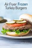 How do you make a frozen turkey burger juicy?