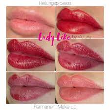 heilungsprozess lippen permanent make