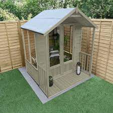 6x6 Oakley Summerhouse With Verandah