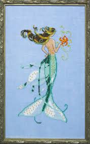 Cross Stitch Chart Petite Mermaid Collection Mai Soli