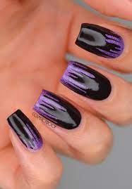 nails holographic icicles with a