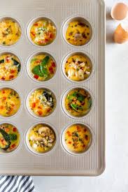 healthy egg in cups meal prep idea