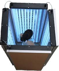Foldalite Iii Phototherapy Booth Uvb Light Box Phototherapy Has Fewer Side Ef Vitiligo Light Therapy Light Therapy For Psoriasis