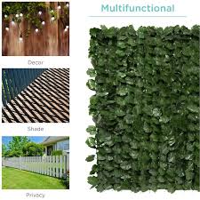 Best Choice S 94x59in Artificial Faux Ivy Hedge Privacy Fence Screen