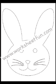Rabbit with basket easter eggs. Traceable Bunny Images Traceable Bunnies Google Search Easter Bunny Template Bunny Templates Animal Outline Free Cliparts