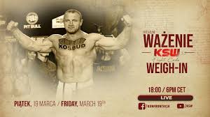 Official ksw profile • europe's largest mma organization • download the ksw app on ios & android • #ksw61 • june 5th. Ksw 59 Weigh In Resuts 67lbs Difference In Main Event