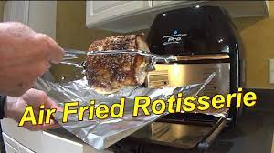 air fried rotisserie pork loin power