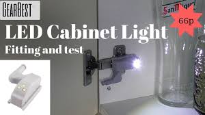 Led Cabinet Cupboard Hinge Light Gearbest Com