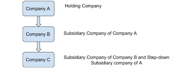 Ownership is determined by the percentage of shares held by the parent company, and that ownership stake must be at least 51%. Holding And Subsidiary Companies Provisions Under The Companies Act Subsidiary Company Company Holding Company