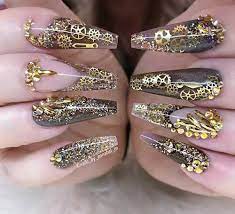 amazing steunk nail designs