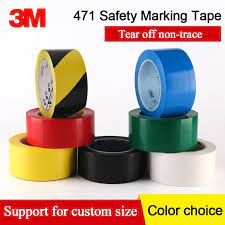 5mmx33m 3m vinyl tape 471 with color