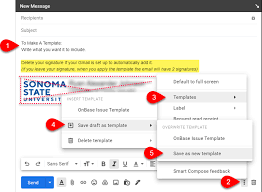 how to make a email template in gmail