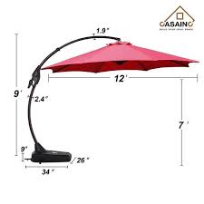 Cantilever Umbrella Large Outdoor