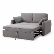 kent 2 seater sofa bed fabric dark grey