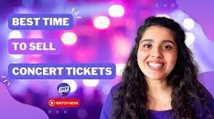 best time to sell concert tickets