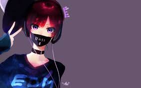 Image shared by i do this often. Anime Girl With Mask Wallpapers Wallpaper Cave