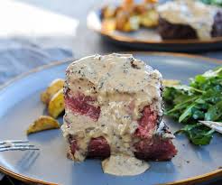 grilled filet mignon with peppercorn