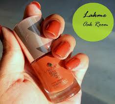 lakme 9 to 5 long wear nail color oak