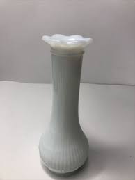 Vintage Randall Milk Glass Vase 6 Very