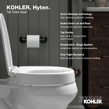Kohler K 25875 0 White Hyten Elongated
