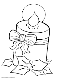 When it gets too hot to play outside, these summer printables of beaches, fish, flowers, and more will keep kids entertained. Christmas Candle Coloring Pages Free Coloring Pages Printable Com