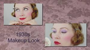 1930s makeup look you