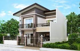 Modern House Design 2 Storey Philippines gambar png